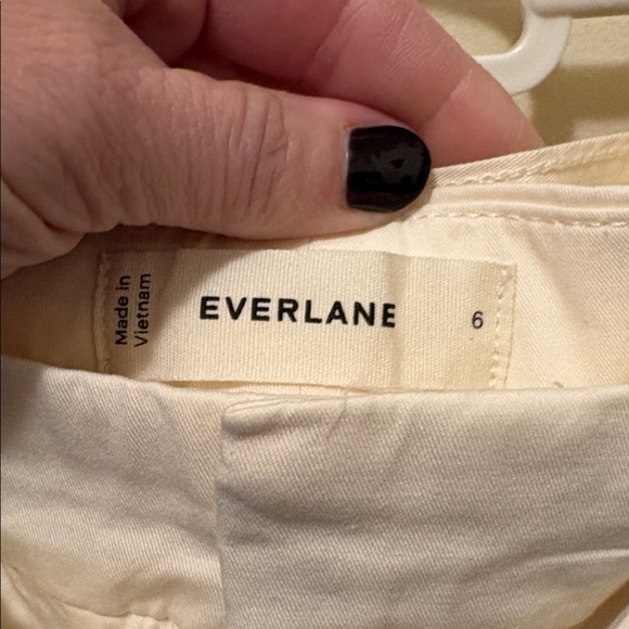 NWT Everlane Easy wide leg pant bone size 6 - Picture 3 of 8